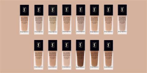 ysl powder foundation spf 35|YSL foundation shade guide.